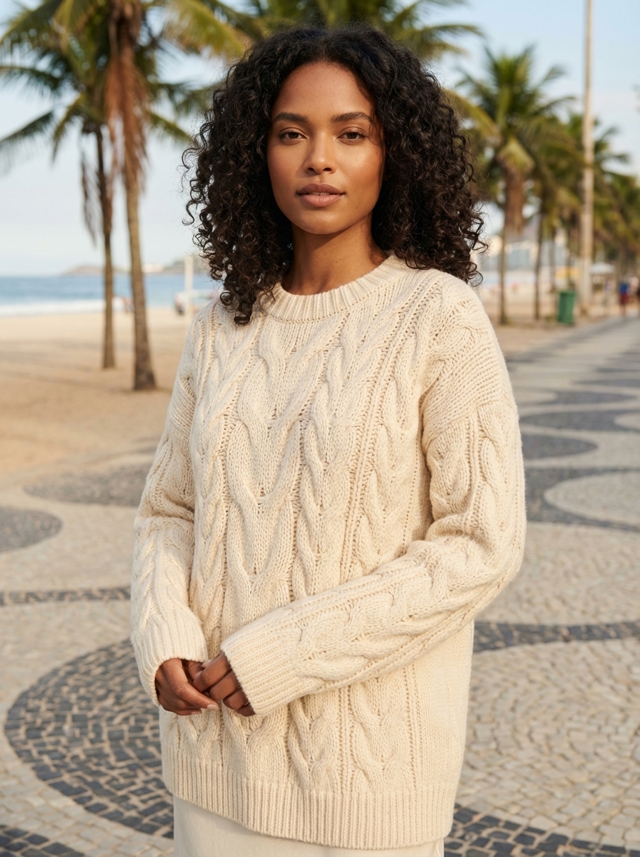 Suéter Brume — Cashmere Reciclado