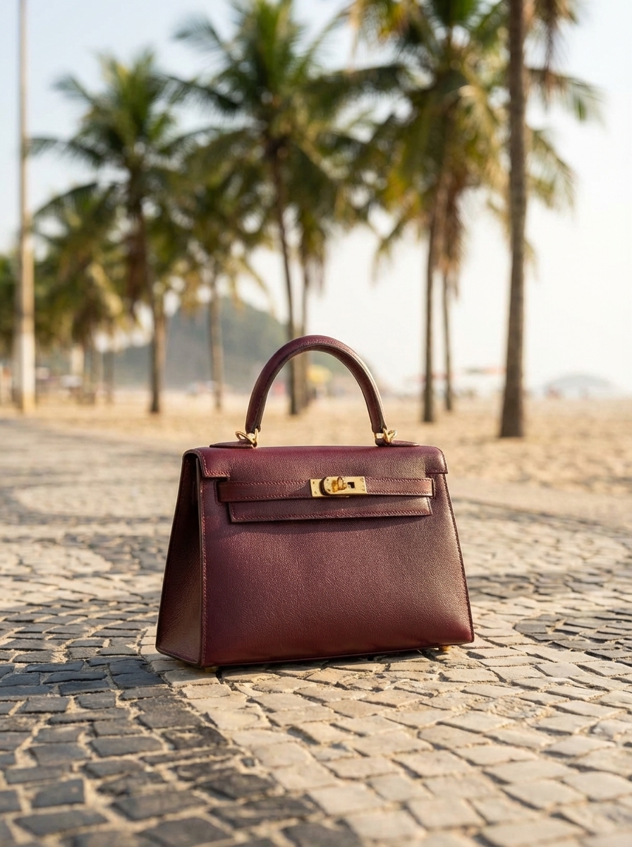 Bolsa Biblioteca — Couro Curtimento Vegetal